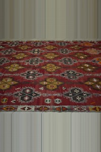 Oversized Antique Sarkisla Kilim Rug  10x14  290,413 - Turkish Kilim Rug  $i
