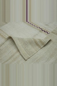 Oversized Natural Hemp Kilim Rug 11x12  318,370 - Turkish Hemp Rug  $i