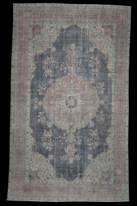 Oushak Rug Oversized Navy Oushak Rug 7x11 Feet 200,322