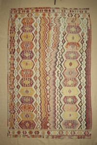 Turkish Kilim Rug Oversized Pastel Kilim Rug 8x15 Feet 246,464