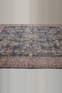 Oversized Persian Pattern Navy Blue Oushak Rug 9x12 274,363 - Oushak Rug  $i
