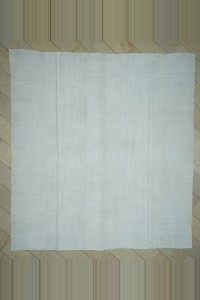 Oversized Plain White Hemp Rug 11x12 Feet 326,353 - Turkish Hemp Rug  $i