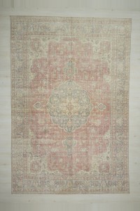 Oushak Rug Oversized Vintage Oushak Rug 8x12 Feet 243,360