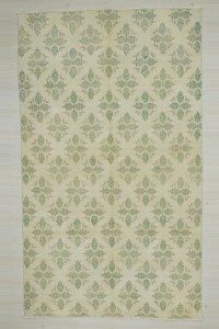 Pastel Green Oushak Rug 6x9 165,278 - Oushak Rug  $i