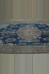 Persian Pattern Navy Blue Oushak Rug 6x10 Feet 195,305 - Oushak Rug  $i