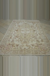 Persian Pattern  Oushak Rug 5x9 Feet 166,258 - Oushak Rug  $i