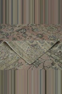Persian Pattern Oushak Rug 6x9 Feet 193,285 - Oushak Rug  $i