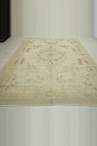 Persian Pattern Turkish Carpet Rug 7x11 Feet 224,327 - Oushak Rug  $i