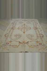 Persian Pattern Turkish Rug 6x10 Feet 175,302 - Oushak Rug  $i