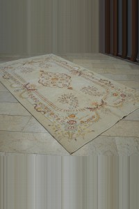 Persian Pattern Turkish Rug 6x10 Feet 175,302 - Oushak Rug  $i