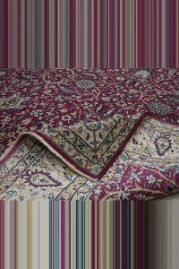 Persian Tebriz Pattern Bulgaria Rug 8x11 Feet 248,342 - Turkish Carpet Rug  $i