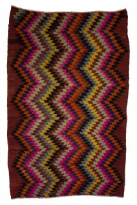 Turkish Kilim Rug Pink Turkish Kilim Rug 6x9 172,259