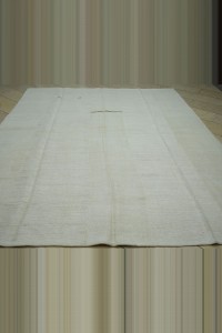 Plain Off White Hemp Rug 8x10 Feet 247,309 - Turkish Hemp Rug  $i