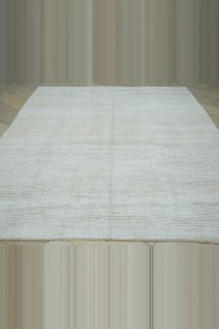 Plain White Hemp Carpet Rug 8x10 242,300 - Turkish Carpet Rug  $i