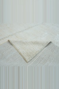 Plain White Modern Hemp Carpet Rug 8x10 236,308 - Turkish Carpet Rug  $i