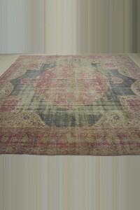 Primitive Decor Madalion Oushak Carpet Rug 10x13 310,388 - Oushak Rug  $i