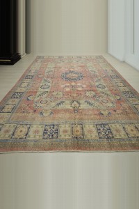 Primitive Decor Oversized Oushak Rug 9x13 264,400 - Oushak Rug  $i