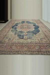 Reserved for Brian Navy Blue Oushak Rug 10x13 Feet 301,406 - Oushak Rug  $i