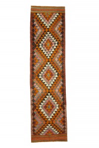 Turkish Rug Runner Revived Turkish Kilim Rug Runner 3x11 Feet 88,334