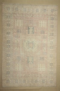 Oushak Rug Salmon Pink Large Oushak Carpet Rug 8x11 Feet  227,335