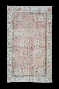 Oushak Rug Salmon Pink Oushak Area Rug 4x6 Feet 116,194