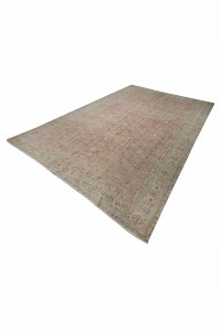 Salmon Pink Oushak Rug 8x12 Feet 254,368 - Oushak Rug  $i