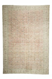 Oushak Rug Salmon Pink Oushak Rug 8x12 Feet 254,368