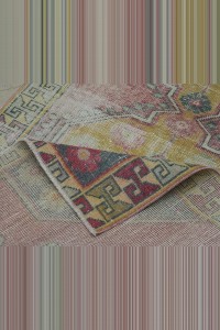 Semi Old Distressed Rug 4x8 116,241 - Turkish Carpet Rug  $i