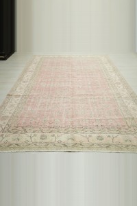 Seven mountain Flower Pattern 7x10 Oushak Rug. 212,310 - Oushak Rug  $i