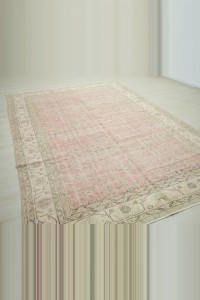 Seven mountain Flower Pattern 7x10 Oushak Rug. 212,310 - Oushak Rug  $i