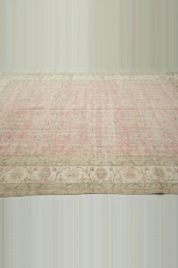 Seven mountain Flower Pattern 7x10 Oushak Rug. 212,310 - Oushak Rug  $i