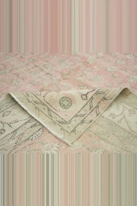 Seven mountain Flower Pattern 7x10 Oushak Rug. 212,310 - Oushak Rug  $i