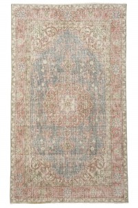 Oushak Rug Small Faded Oushak Rug 4x6 Feet 116,195