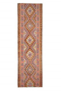 Turkish Rug Runner Soft Color Turkish Runner Rug 3x10 Feet 90,312