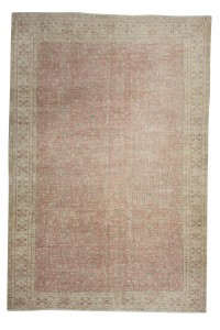 Oushak Rug Soft Red Oushak Rug 7x10 Feet 217,311