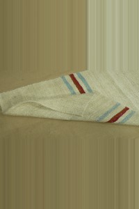 Striped Hemp Runner Rug 2x11 Feet 72,328 - Turkish Rug Runner  $i