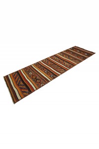 Striped Kilim Rug Runner 3x10 Feet 94,306 - Turkish Rug Runner  $i