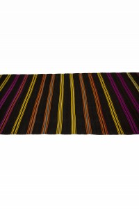 Striped Kilim Runner Rug 4x11 Feet 114,323 - Turkish Rug Runner  $i