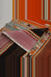 Striped Turkish Sivas Flat Weave Rug Runner 3x8 78,257 - Turkish Rug Runner  $i