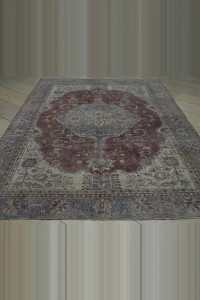 Tebriz Haci Celili Pattern Oushak Rug 7x10 Feet 200,297 - Oushak Rug  $i