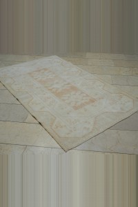 Terracotta Color Wool Milas Rug 4x6 118,192 - Oushak Rug  $i
