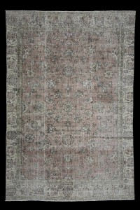 Oushak Rug Tribal Oushak Rug 6x9 Feet 193,285