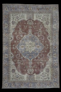 Oushak Rug Turkish Bohemian Rug 7x10 Feet 200,297