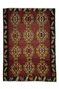 Turkish Kilim Rug Turkish Kilim Rug 7x10 215,294