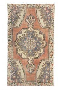 Oushak Rug Turkish Living Room Rug 4x8 Feet 133,234