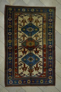 Turkish Carpet Rug Turkish Old Design Vintage Colorful Rug 5x7  140,219