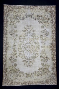 Oushak Rug Turkish Wool Area Rug 6x9 Feet 189,280