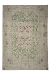 Oushak Rug Turkish Wool Rug 7x9 Feet 198,270