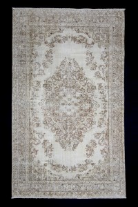 Oushak Rug Vintage Area Rug 6x9 Feet 170,270