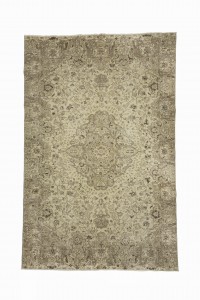 Oushak Rug Vintage Bohemian Oushak Rug 6x10 Feet 196,302